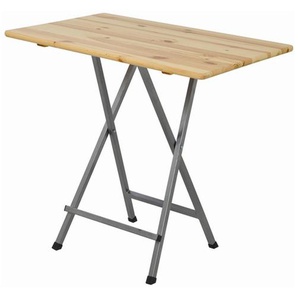 Stehtisch Stanwell IV 120 x 118 x 80cm Braun/Grau