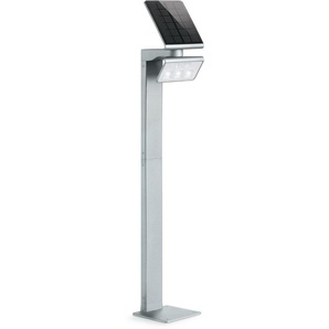 steinel LED Außen-Stehlampe XSOLAR, Bewegungsmelder, LED fest integriert, Neutralweiß