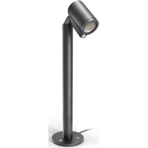 steinel LED Pollerleuchte Spot Way, Bewegungsmelder, LED wechselbar, Warmweiß