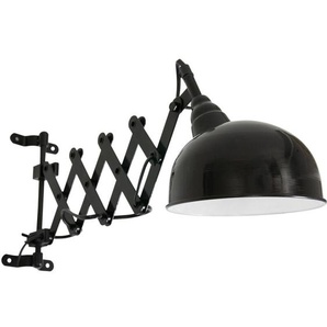 Steinhauer - wandleuchte - Yorkshire - schwarz - metall -