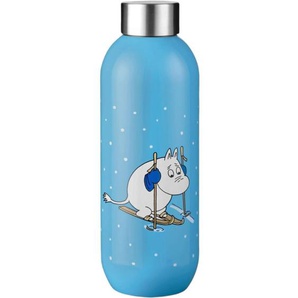 stelton Moomin Keep Cool Isolierflasche - moomin skiing - 600 ml