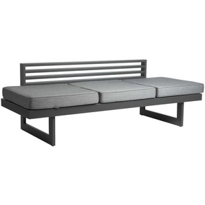 Stern Möbel Dining-Bank/Liege Holly grau, Designer Doser & Zimprich, 73x216x80 cm