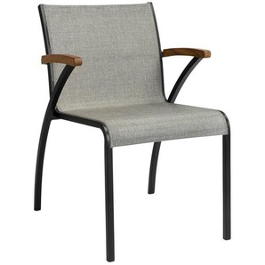Stern Möbel Stapelsessel Laris schwarz, Designer Ewald Winkelbauer, 82x55x62 cm
