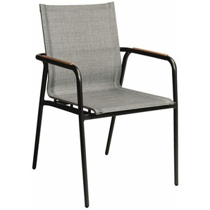Stern Möbel Stapelsessel Vento schwarz, Designer Ewald Winkelbauer, 86x56x57 cm