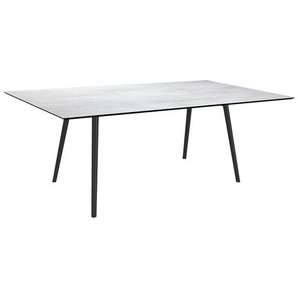Stern Möbel Tisch Interno grau, Designer Stern Design, 75x180x100 cm