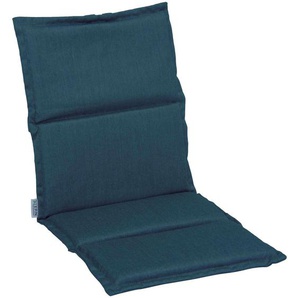 Stern Sesselauflage, Dunkelblau, Textil, Füllung: Schaumstoff, Fleece, 115x50 cm, für den Außenbereich geeignet, Outdoor-Kissen, Sesselauflagen