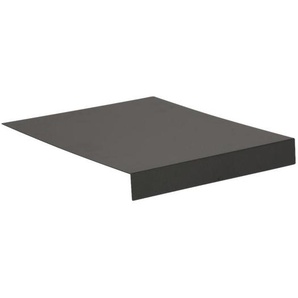 Stern Tablett, Anthrazit, Metall, rechteckig, 50x7x69 cm, Tischkultur & Servieren, Tabletts