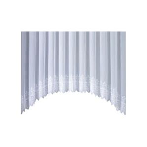Stickereistore C-Bogen   ¦ weiß ¦ Synthetik ¦ Maße (cm): B: 450 H: 1