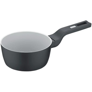 Stielkasserolle  b.clever ¦ schwarz ¦ Aluminium ¦ Maße (cm): H: 7,8  Ø: 16