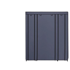 Stoffschrank  Denni ¦ blau ¦ Maße (cm): B: 150 H: 175