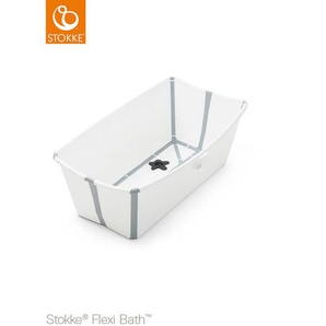 Stokke Faltbare Flexi Bath™ , Weiß , Kunststoff , 35x24 cm , Baden & Wickeln, Babywannen