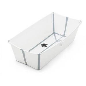 Stokke Faltbare Flexi Bath Xl™, Grau, Weiß, Kunststoff, 41x24x82 cm, BPA-frei, Baden & Wickeln, Babywannen