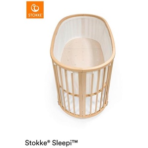 Stokke Nestchen, Weiß, Kunststoff, Füllung: Polyester, 136x10x0 cm, Schlafen, Babybett-Ausstattung, Babynestchen, Bettnestchen