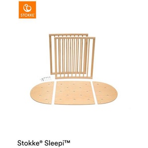 Stokke Umbauseiten, Natur, Holz, Buche, massiv, 74 cm, Babymöbel, Babybetten