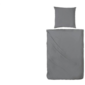 Stone-Washed Bettwäsche - grau - Materialmix - 155 cm - 1 cm | Möbel Kraft