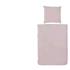Stone Washed-Bettwäsche | rosa/pink | 135 cm | 1 cm |