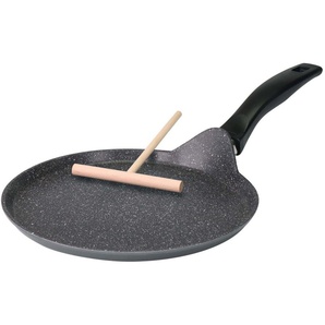 STONELINE Crêpepfanne, Aluminiumguss, Ø 25 cm, Induktion, mit Teigverteiler