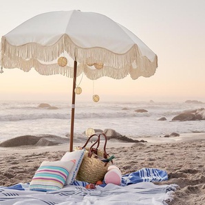 Strand-Sonnenschirm - beige -