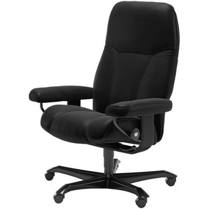 Stressless Drehstuhl  Consul Office ¦ schwarz ¦ Maße (cm): B: 76 H: 119 T: 71.0