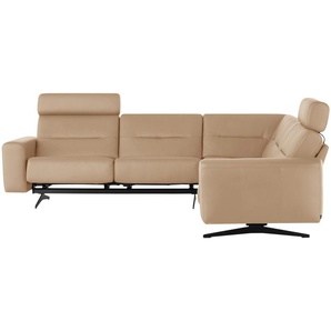 Stressless Ecksofa  Stella ¦ beige ¦ Maße (cm): B: 288 H: 78 T: 258