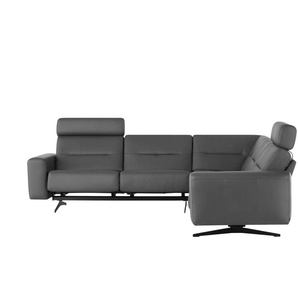 Stressless Ecksofa  Stella ¦ grau ¦ Maße (cm): B: 288 H: 78 T: 258.0
