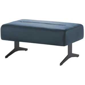 Stressless Hocker aus Leder  Stella ¦ blau ¦ Maße (cm): B: 90 H: 44 T: 57.0