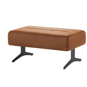 Stressless Hocker aus Leder Stella - braun - Materialmix - 90 cm - 44 cm - cm 57,0 | Möbel Kraft
