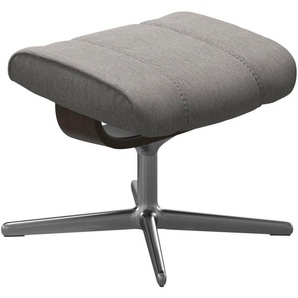 Stressless® Fußhocker Consul, mit Cross Base, Größe S, M & L, Holzakzent Wenge
