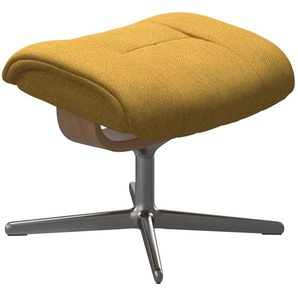 Stressless® Fußhocker Mayfair, mit Cross Base, Größe S, M & L, Holzakzent Eiche