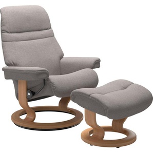 Stressless® Fußhocker Sunrise, mit Classic Base, Gestell Eiche