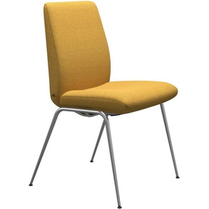 Stressless® Polsterstuhl Laurel, Low Back, Größe L, mit Beinen aus Stahl in Schwarz matt