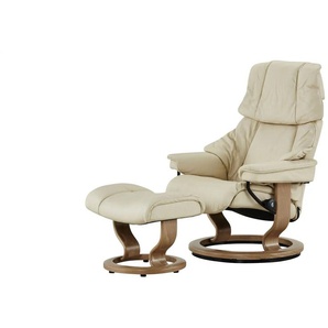 Stressless Relaxsessel mit Hocker Reno - creme - Materialmix - 79 cm - 108 cm - cm 75,0 | Möbel Kraft
