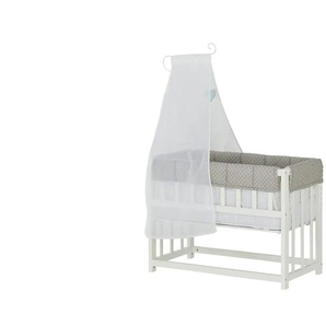 Stubenbett 4-in-1 - weiß - Materialmix - 48 cm - 145 cm - cm 90,0 | Möbel Kraft