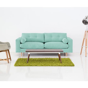 Studio Copenhagen Sofa Marlon 3-Sitzer Mint-Grün Webstoff 214x80x90 cm