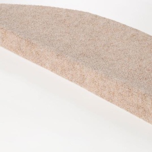 Stufenmatte ANDIAMO Paris Teppiche Gr. B/L: 23 cm x 65 cm, 2 mm, 15 St., beige Stufenmatten 15 Stück in einem Set