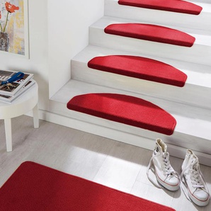 Stufenmatte HANSE HOME Fancy Teppiche Gr. B/L: 23 cm x 65 cm, 7 mm, 15 St., rot Stufenmatten
