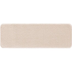 Stufenmatten mit Latexrücken Creme 25x60 cm vidaXL