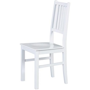 Stuhl, 2er-Set  Westerland | weiß | 42,5 cm | 95 cm | 50 cm |