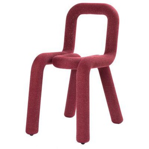 Stuhl Bold Sparkling textil rot / glitzernder Stoff - Moustache - Rot