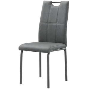 Stuhl  Carl ¦ grau ¦ Maße (cm): B: 43 H: 97 T: 55.0