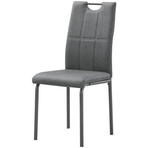 Stuhl  Carl ¦ grau ¦ Maße (cm): B: 43 H: 97 T: 55.0
