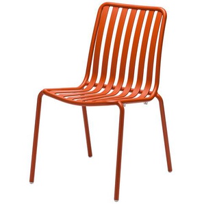 Stuhl Casablanca Aluminium orange, 84.2x50.5x59 cm
