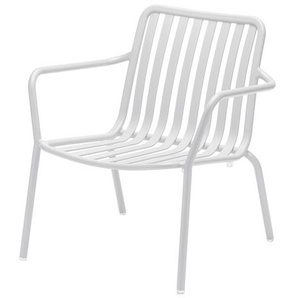 Sessel Casablanca Aluminium weiß, 73x67.7x64.8 cm