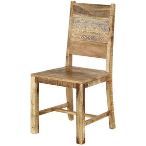 Stuhl  Delhi ¦ holzfarben ¦ Maße (cm): B: 45 H: 101 T: 50.0