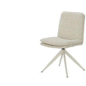Stuhl drehbar Cedric ¦ beige ¦ Maße (cm): B: 49 H: 85 T: 63.0