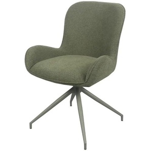 Stuhl drehbar - grün - Materialmix - 58 cm - 84 cm - cm 60,0 | Möbel Kraft