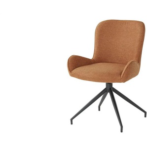 Stuhl drehbar  Inari ¦ braun ¦ Maße (cm): B: 58 H: 84 T: 60.0