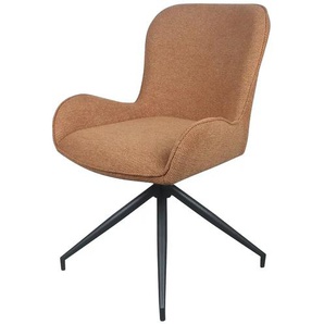 Stuhl drehbar - orange - Materialmix - 58 cm - 84 cm - 60 cm | Möbel Kraft