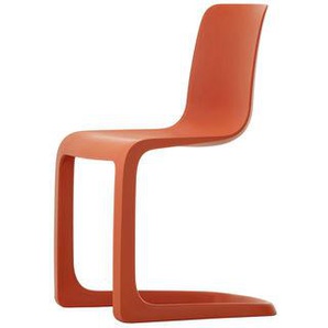 Stuhl EVO-C plastikmaterial rot / Polypropylen - Vitra - Rot