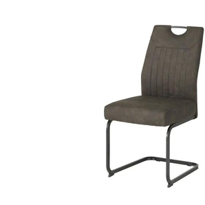 Stuhl extra belastbar Kenny ¦ grau ¦ Maße (cm): B: 48 H: 100 T: 63.0